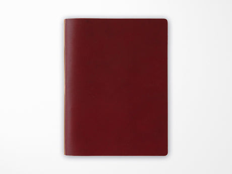 PLOTTER Limited Edition LISCIO Red Leather 6 Ring Leather Binder with Accessories - A5