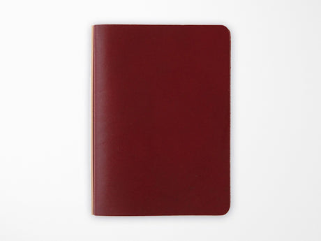PLOTTER Limited Edition LISCIO Red Leather 6 Ring Leather Binder with Accessories - Mini