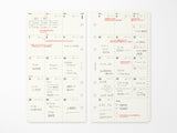 PLOTTER Refill Monthly Schedule Refill 2026 - Bible Size