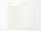 PLOTTER Refill Monthly Schedule Refill 2026 - Bible Size