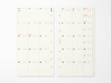PLOTTER Refill Monthly Schedule Refill 2026 - Bible Size