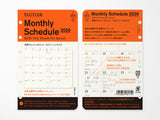 PLOTTER Refill Monthly Schedule Refill 2026 - Mini Size