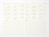 PLOTTER Refill Monthly Schedule Refill 2027 - A5 Size