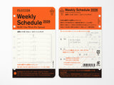 PLOTTER Refill Weekly Schedule Refill 2026 - Mini Size