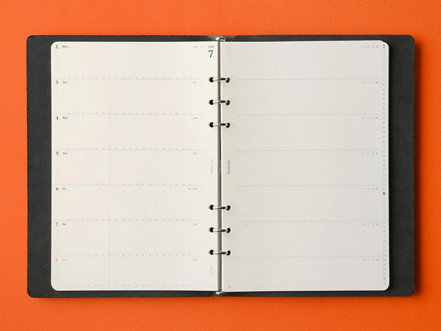 PLOTTER Refill Weekly Schedule Refill 2027 - A5 Size
