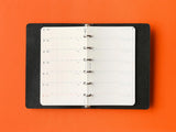 PLOTTER Refill Weekly Schedule Refill 2027 - Mini Size