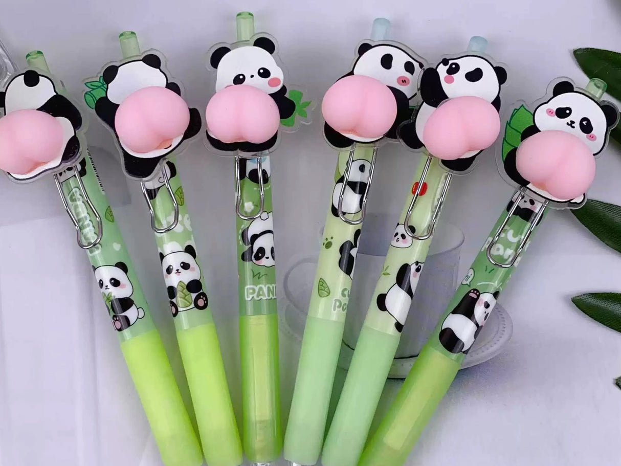 Panda Squishy Butt Gel Pen