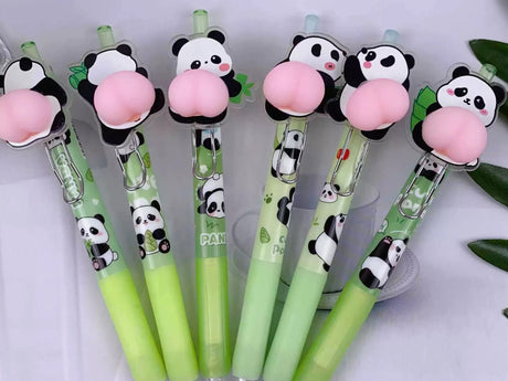Panda Squishy Butt Gel Pen