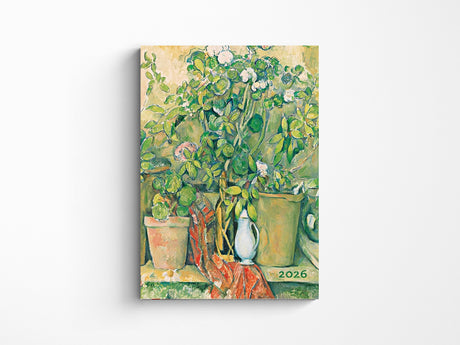Paperblanks 2026 Daily Planner Midi - Cezanne's Terracotta Pots and Flowers
