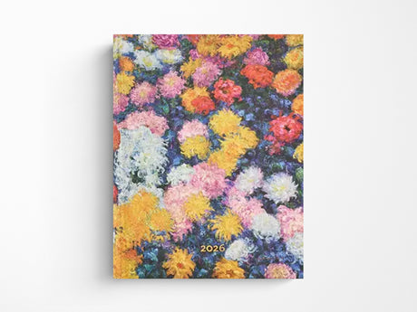 Paperblanks 2026 Daily Planner Ultra Flexi - Monet's Chrysanthemums
