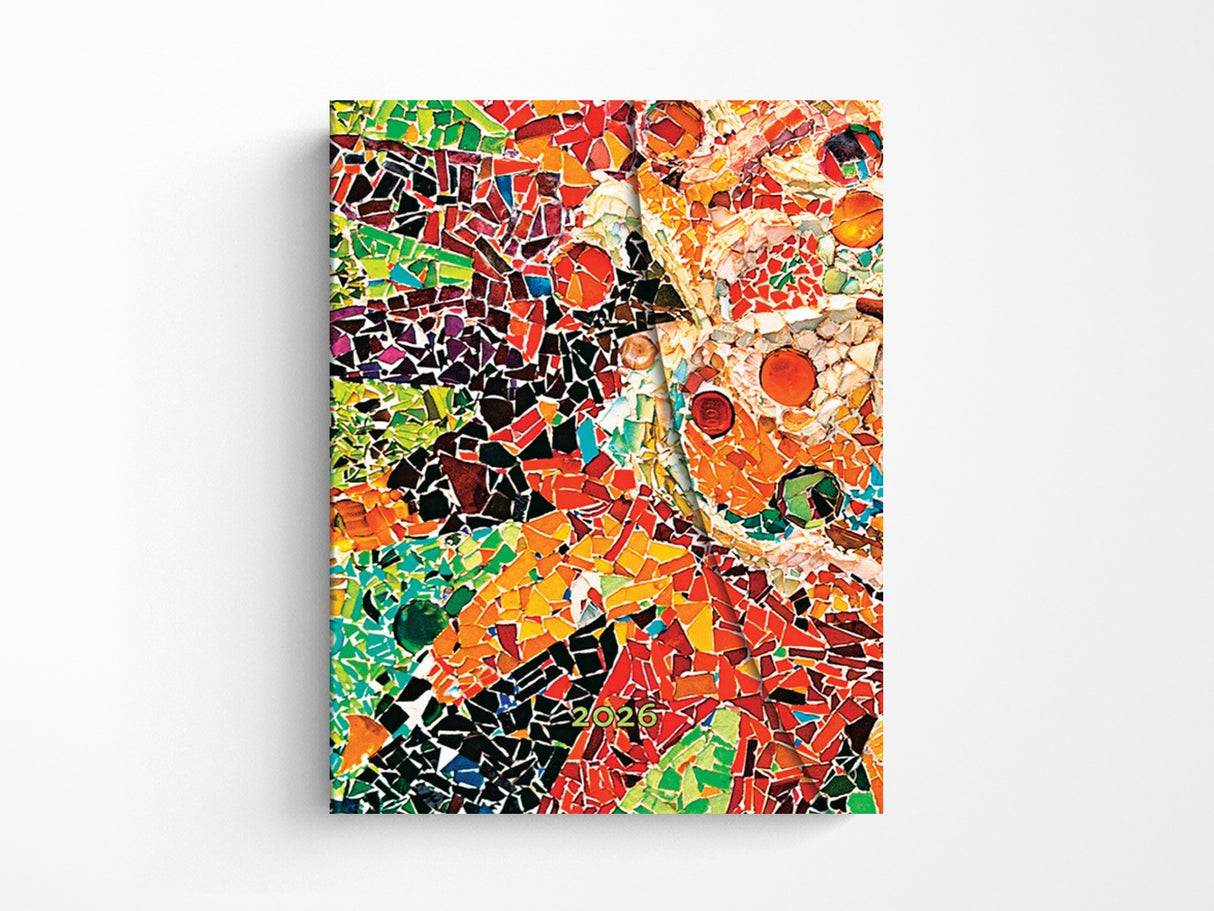 Paperblanks 2026 Daily Planner Ultra - Gaudi's Sun Mosaic