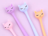 Pastel Charming Cat Eyes Wiggle Pen