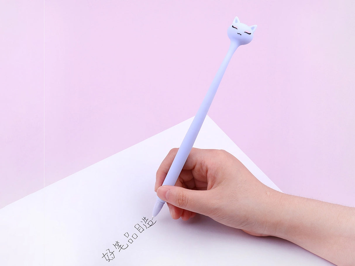 Pastel Charming Cat Eyes Wiggle Pen