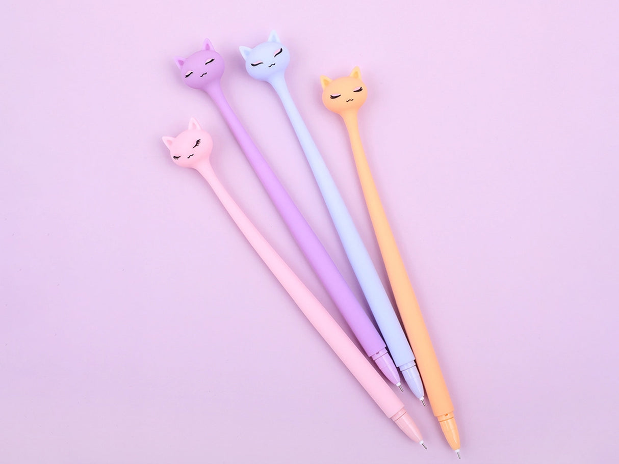 Pastel Charming Cat Eyes Wiggle Pen