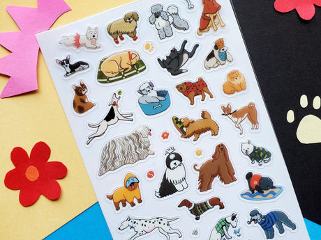 Pawsome Pups Sticker Sheet