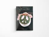 Peace Wreath Diecut Gift Tags