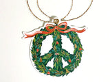 Peace Wreath Diecut Gift Tags