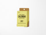 Penco Memo Block 2027 Calendar