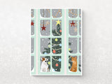 Pets in the Window Holiday Greeting Cards, Box of 8