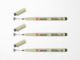 Pigma Sketch Brush Pens 3 Pack Black