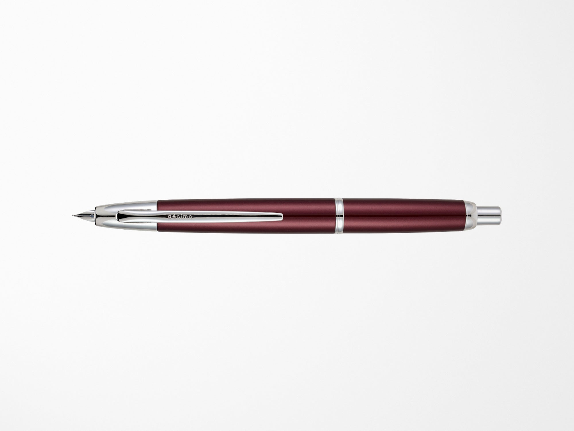 Pilot Capless Decimo Fountain Pen - Burgundy – Jenni Bick Custom