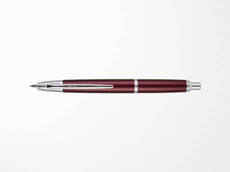 Pilot Capless Decimo Fountain Pen - Burgundy