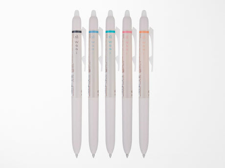 Pilot Frixion Waai Erasable Gel Pens - Set of 5