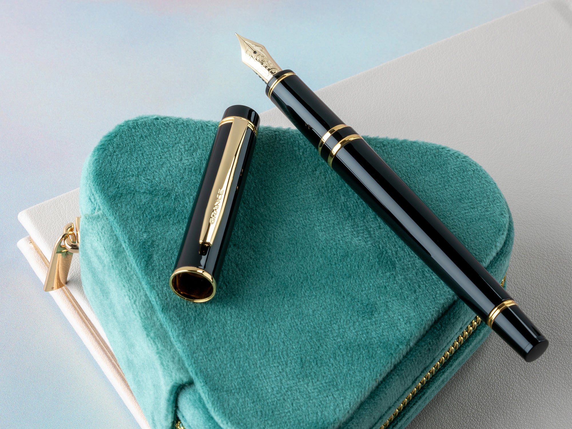 Pilot Grance Fountain Pen - Black – Jenni Bick Custom Journals