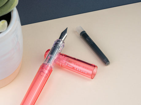 Pilot Kakuno Fountain Pen - Coral