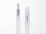 Pilot Kakuno Fountain Pen - Extra Fine - Clear Barrel