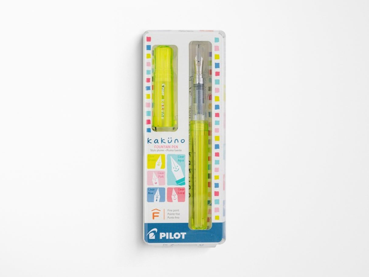 Pilot Kakuno Fountain Pen - Green