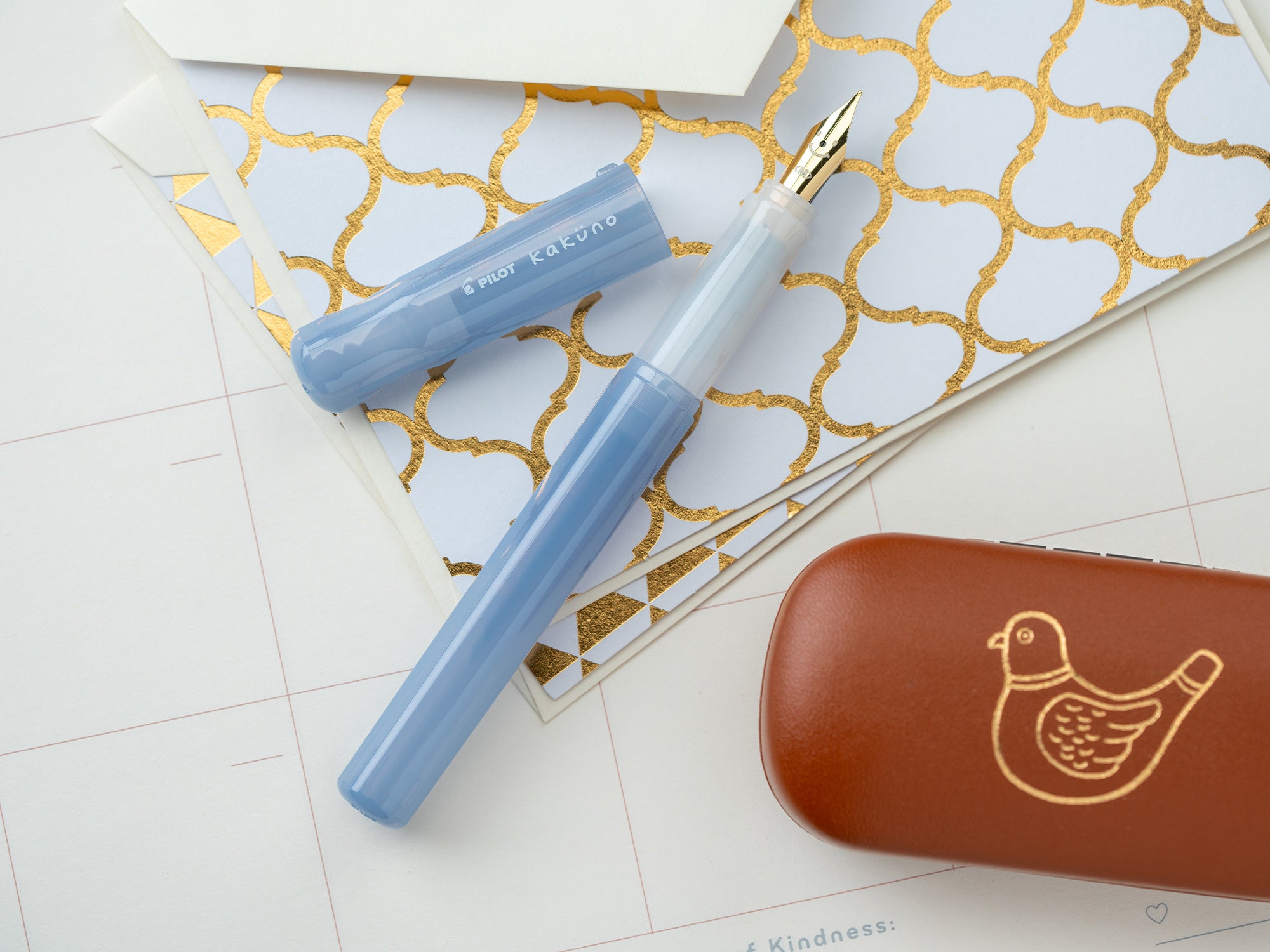 Pilot Kakuno Fountain Pen - Madoromi – Azure Sky – Jenni Bick