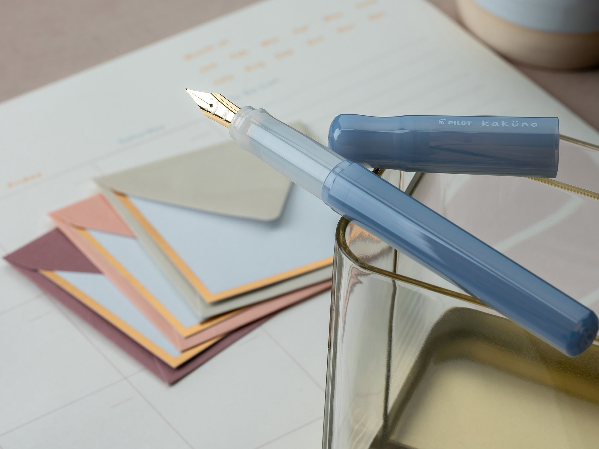 Pilot Kakuno Fountain Pen - Madoromi – Azure Sky – Jenni Bick
