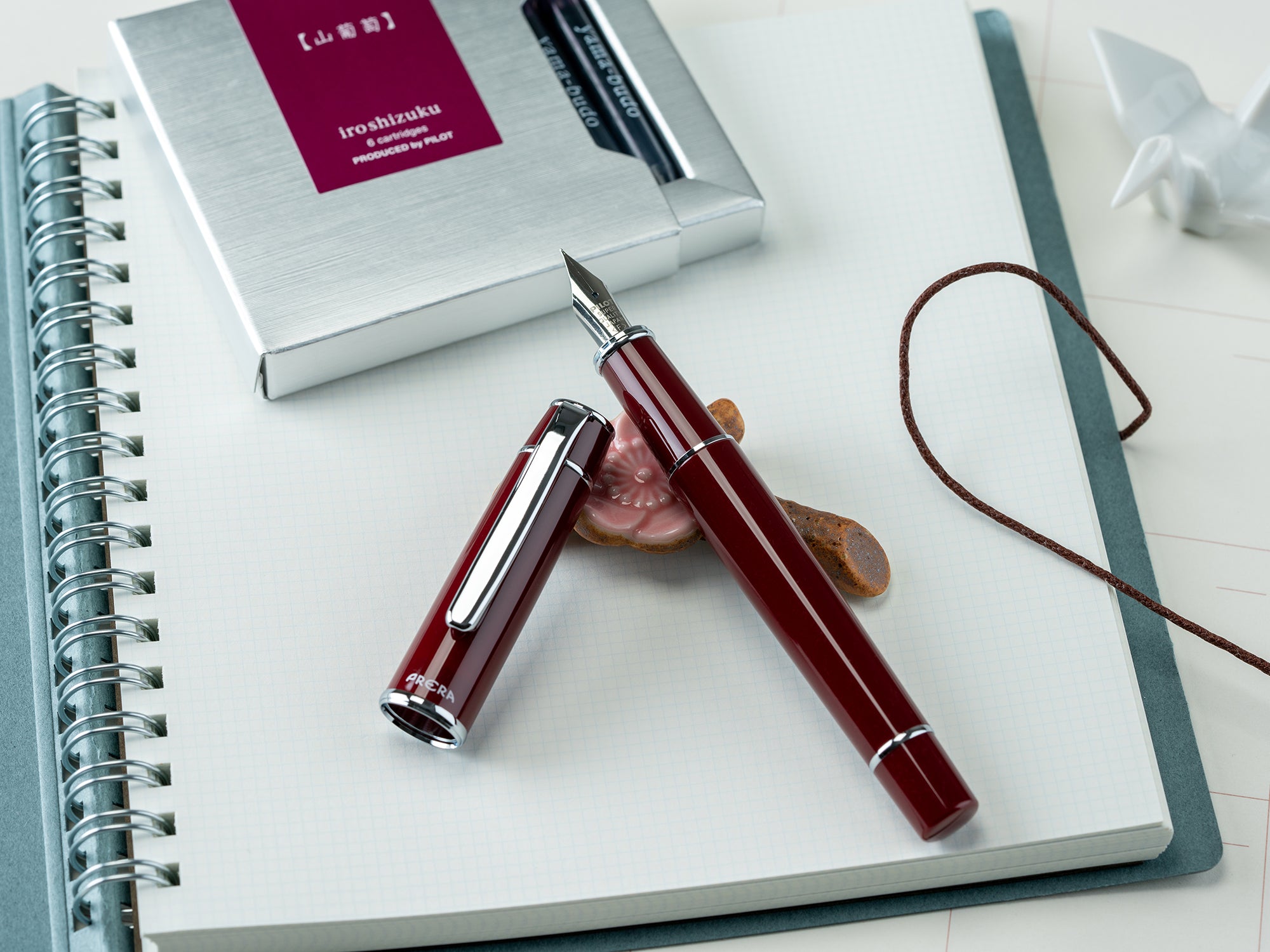 PILOT PRERA & IROSHIZUKU 特別版セット Pilot Prera Fountain Pen - Brown – Jenni Bick Custom Journals