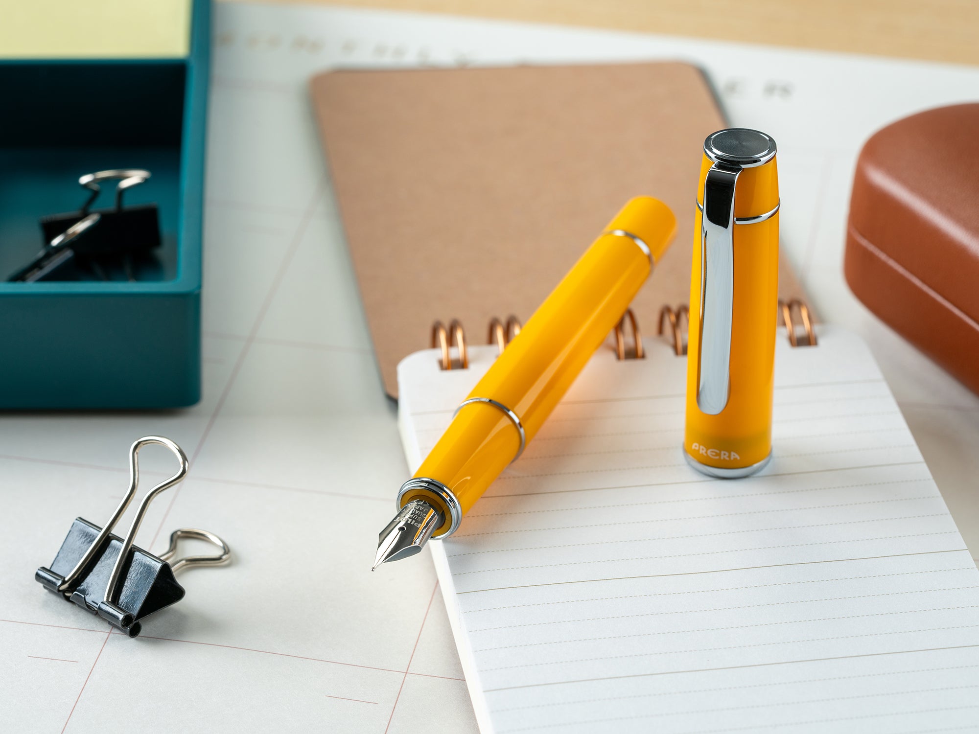 Pilot Prera Fountain Pen - Yellow – Jenni Bick Custom Journals