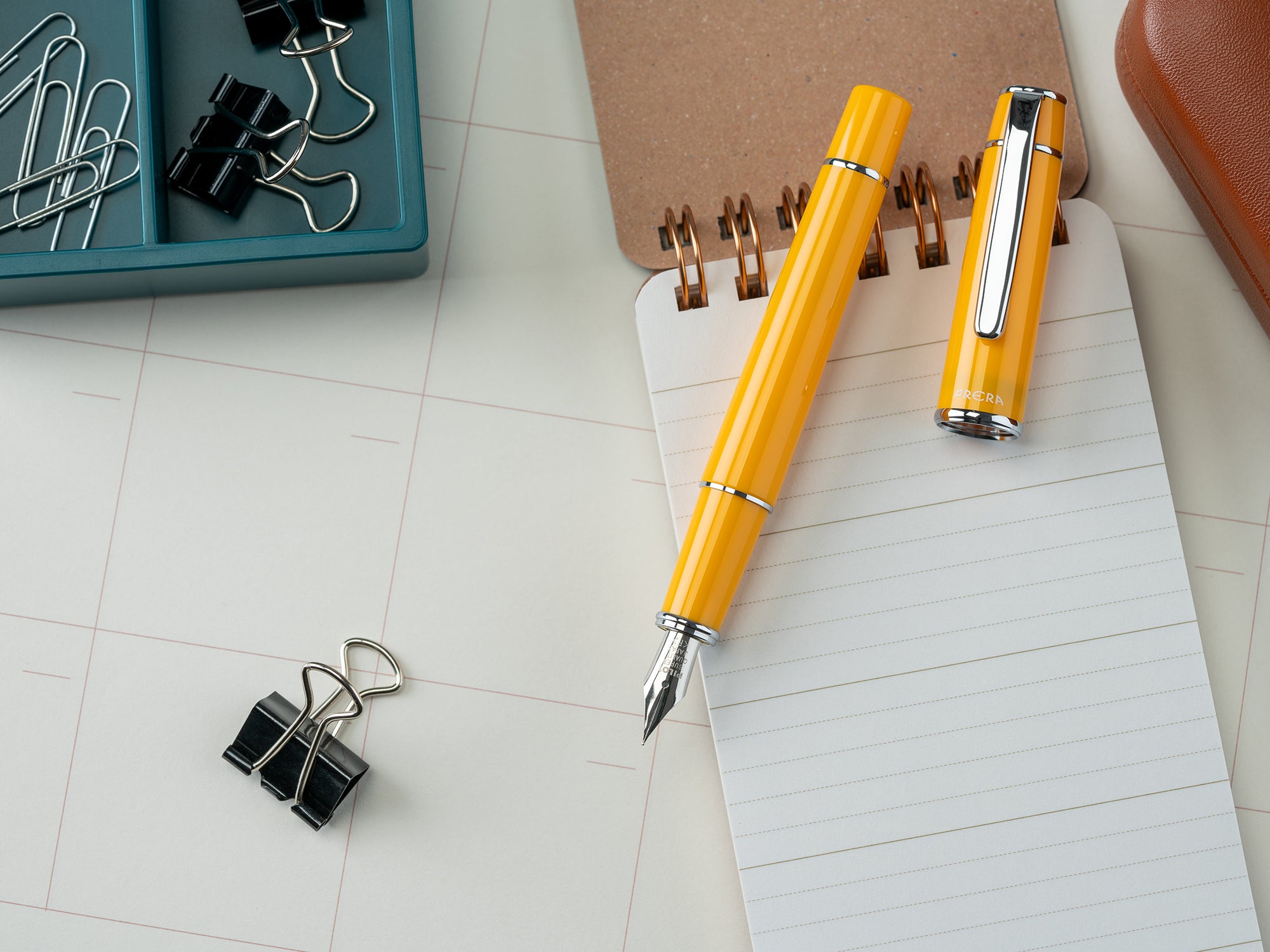 Pilot Prera Fountain Pen - Yellow – Jenni Bick Custom Journals