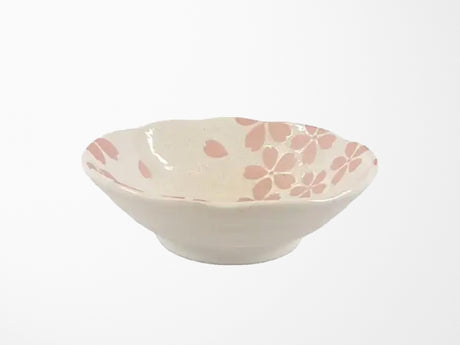 Pink Sakura Porcelain Tiny Trinket Dish