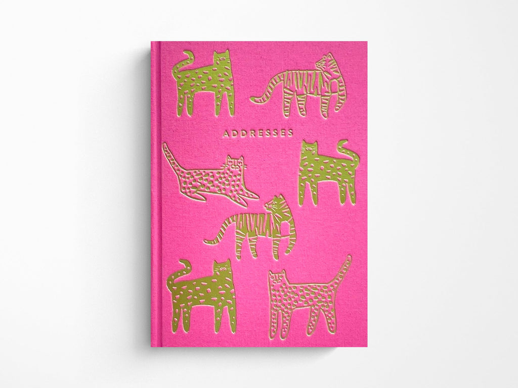 Pink Wildcats Address Book