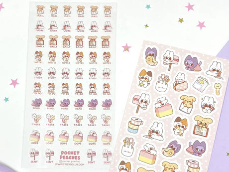 Planner Cuties Sticker Sheet
