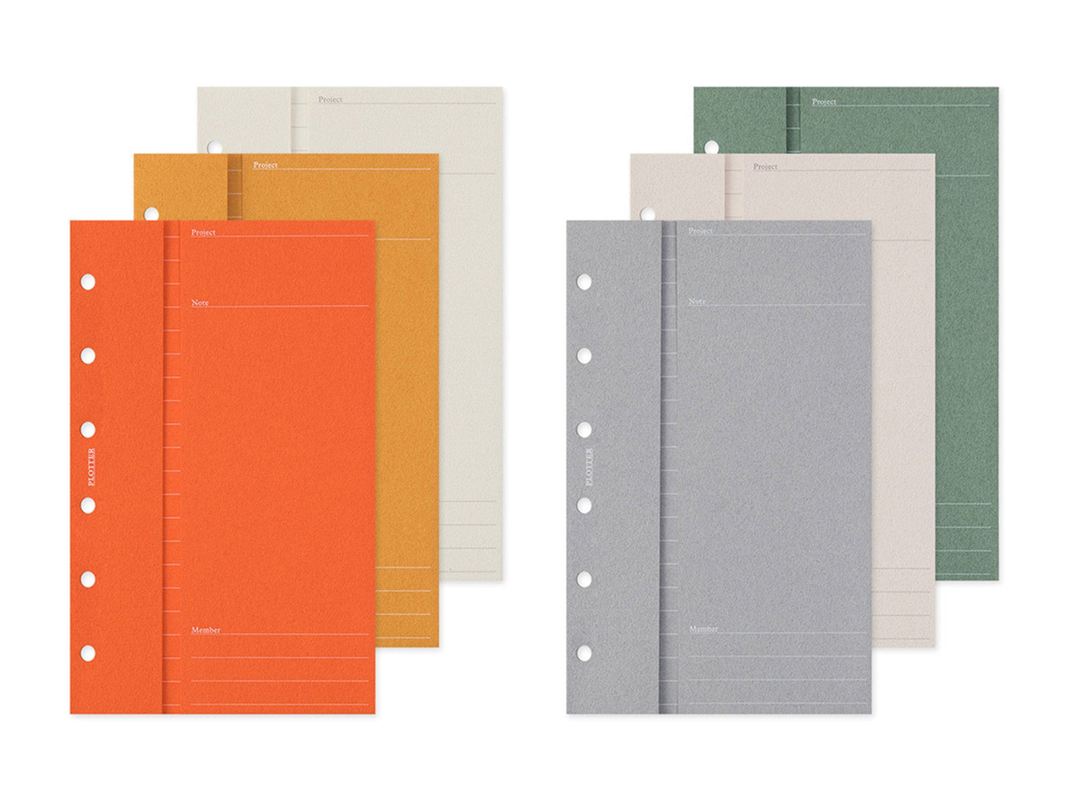 PLOTTER Project Manager 6 Colors Assortment - Mini Size