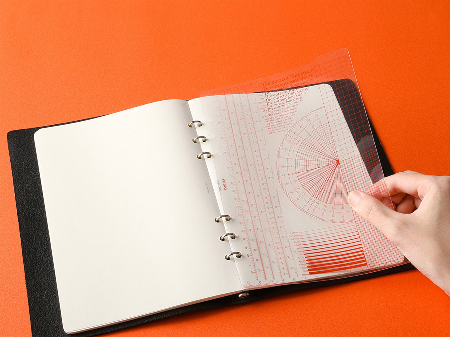 PLOTTER Ruler Pad - A5 Size – Jenni Bick Custom Journals