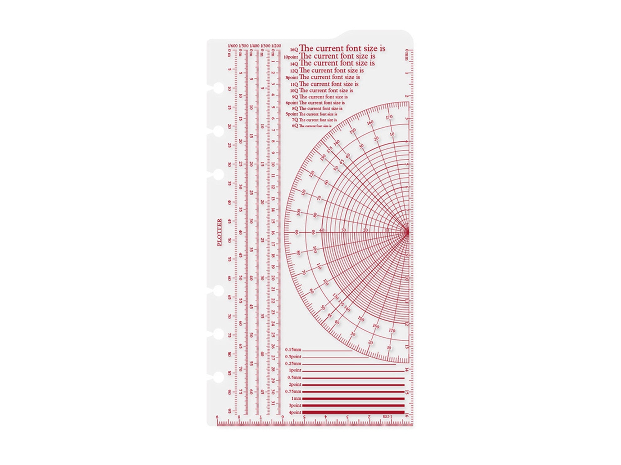 PLOTTER Ruler Pad - Bible Size – Jenni Bick Custom Journals