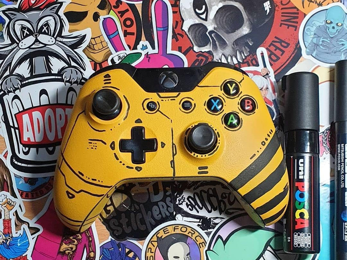 Custom Posca Controller Posca Paint Marker - Broad Chisel Tip – Jenni Bick Custom Journals