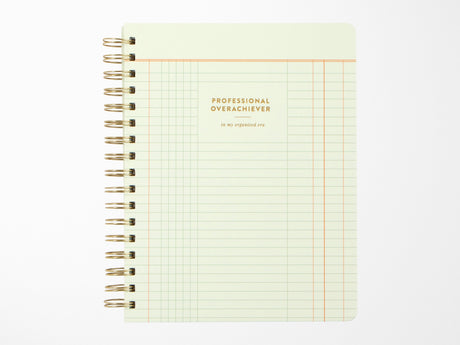 Professional Overachiever Spiral Notebook