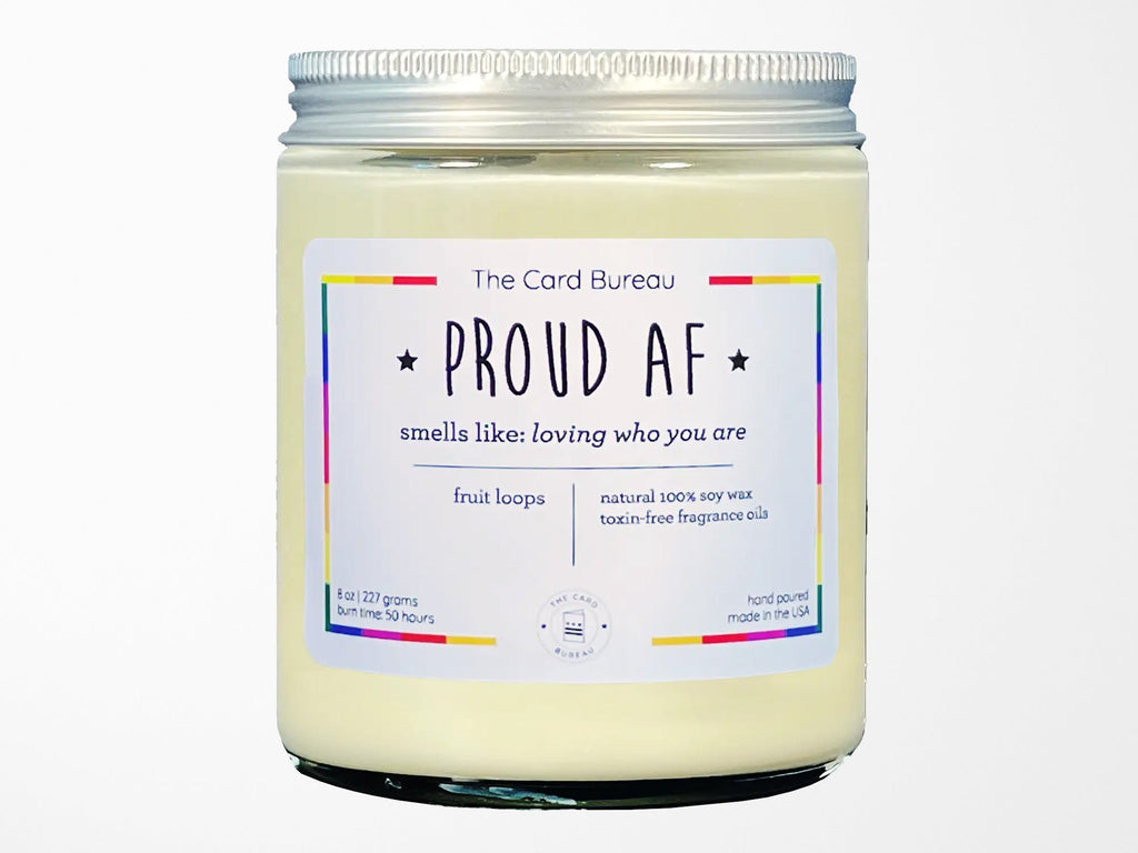 Proud AF Scented Candle