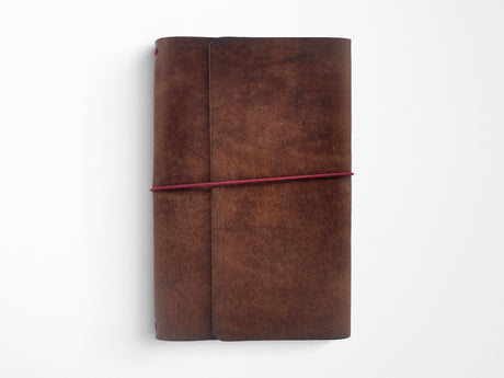 Pueblo Luxury Tri-Fold Refillable Leather Journal