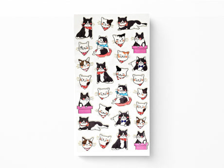 Puffy Cats Sticker Sheet