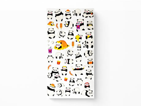 Puffy Pandas Sticker Sheet