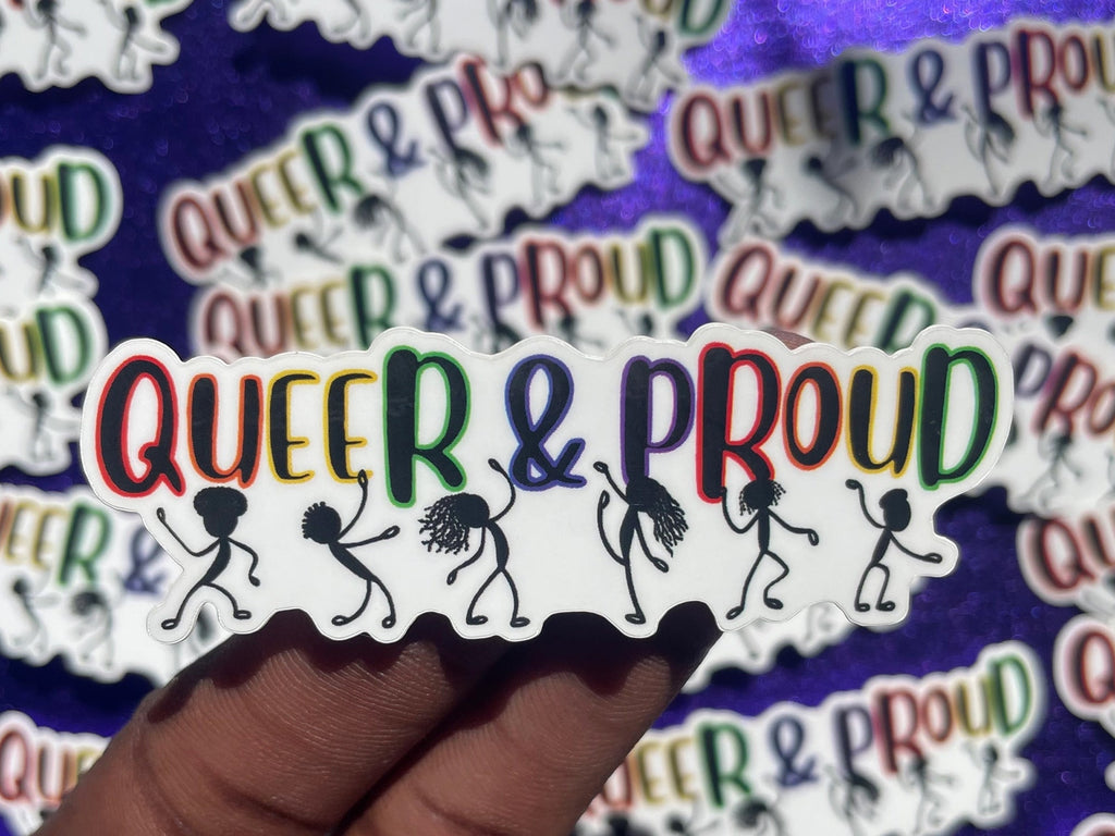 Queer & Proud VInyl Sticker