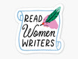 Read Women Writers Vinyl Sticker